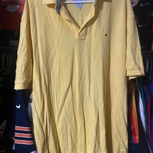 Tommy Hilfiger Yellow Men's Polo Shirt